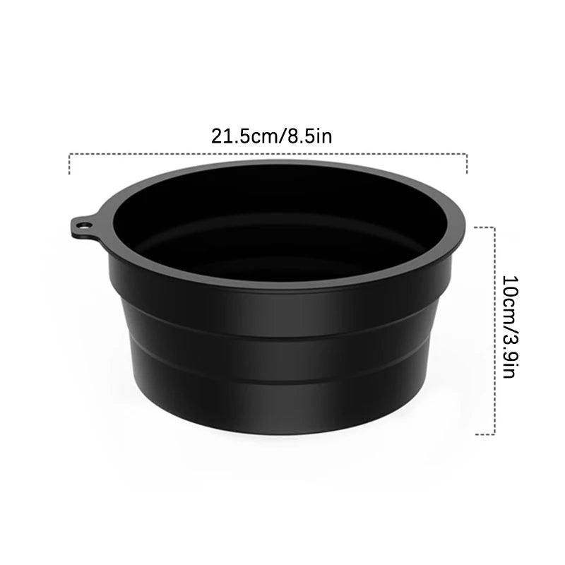 Viral Tiktok Ice Facial Bowl For face - Ice Bath Skincare, Depuff, tighten Pores, Reduce Acne, Glow up, Foldable Silicone Bowl