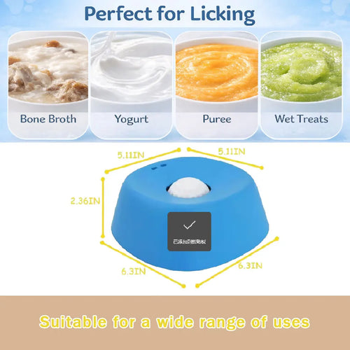 Slow Feeder Dog Bowl - Stops Vomiting & Bloat In 7 days